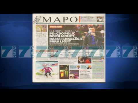 SHTYPI I DITES ME TITUJT E GAZETAVE E HENE 24 PRILL 2017 - News, Lajme - Kanali 7