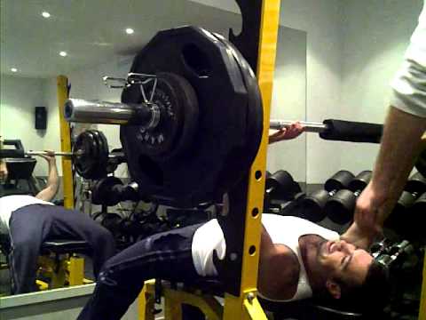 graham black bench press 145kg