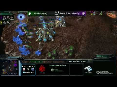 Lone Star Clash CSL Round of 8 - Rice Univ. vs Texas State Univ. - Game 5 - Part 1