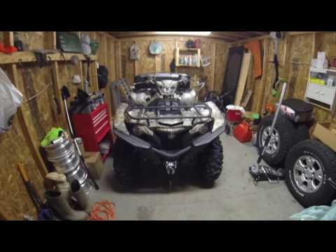 Installing a Warn 3000lb Winch on 2017 Yamaha Grizzly 700