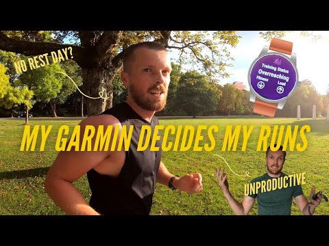I Let My Garmin Watch Decide My Runs for 4 Weeks