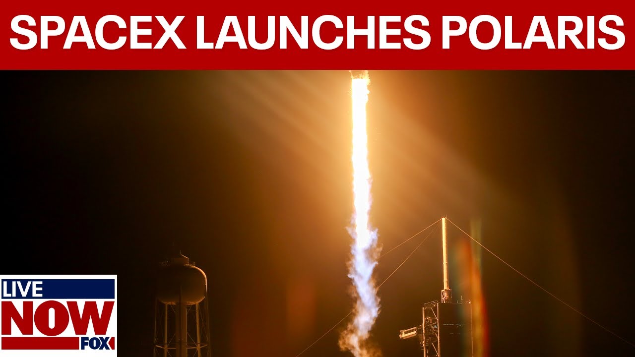 WATCH: SpaceX launches Polaris Dawn astronauts | LiveNOW from FOX