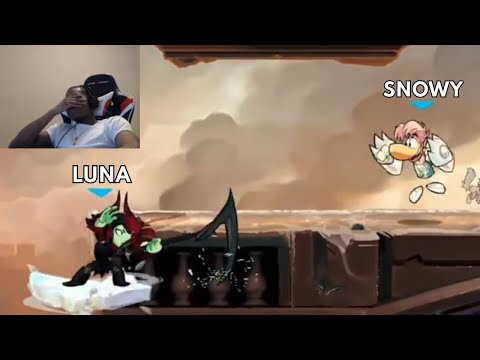 Darkgoul's Reaction to Snowy vs Luna - Omen Oasis Championship - 2022 - Winners Finals - Tourn #381