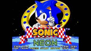 [Longplay] Genesis - Sonic Neon: The Trial (Hack)