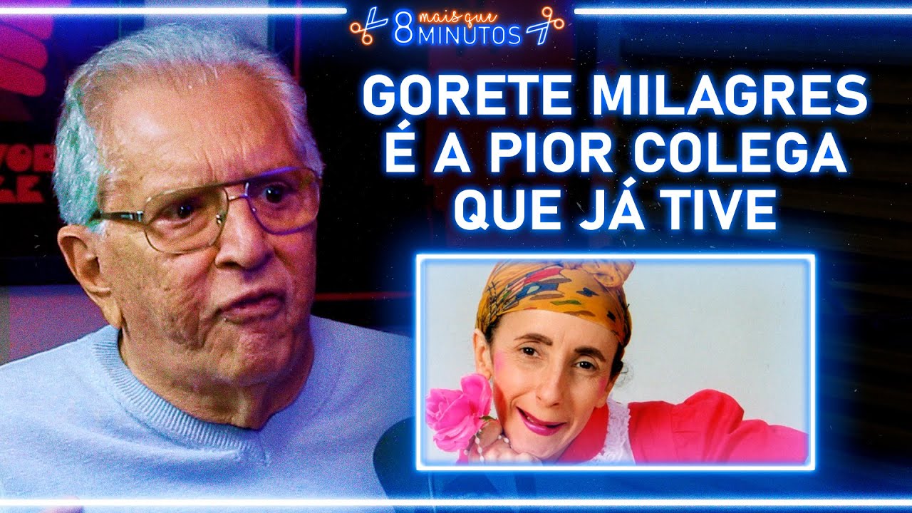 CARLOS ALBERTO FALA DA TRETA COM ATRIZ DE FILÓ | Cortes Mais que 8 Minutos