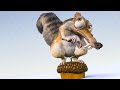 Scrat S Acorn Troubles Scene ICE AGE 2002 Movie Clip