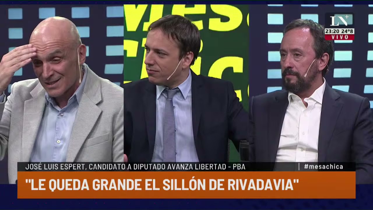 "Qué presidente nos perdimos", la ironía de José Luis Espert por un viejo video de Alberto Fernández