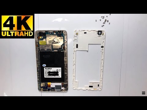 Bluboo Maya - disassembly, microphone replacement / разборка, замена микрофона