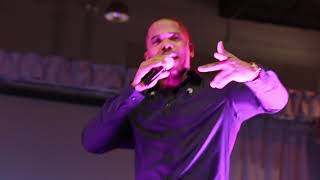 J Brown Performing Give It To U April, 2019