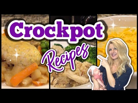 3 Dump & Go CROCKPOT RECIPES for Busy Weeknights! | You've GOTTA TRY these SLOW COOKER RECIPES!