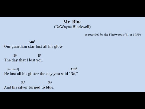 Mr Blue - Bobby Vee