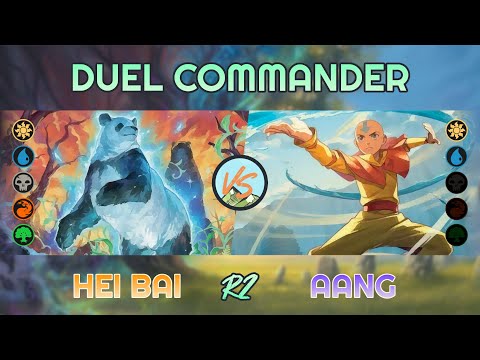 Hei Bai vs. Aang - CLASH OF COMMANDERS II -  R2 - Duel Commander│MTG│bitzelberg