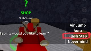 How to use flash step on mobile - ROBLOX BLOX FRUIT
