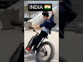 India Vs America Best Cycle Stunt Short Video Shorts ShortVideo