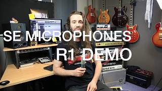 Video thumbnail for SE R1 Ribbon Microphone by Leon Todd