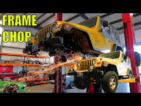 We Cut The Frame On A Perfect 100k-Mile Jeep TJ (To Fit JK Axles)