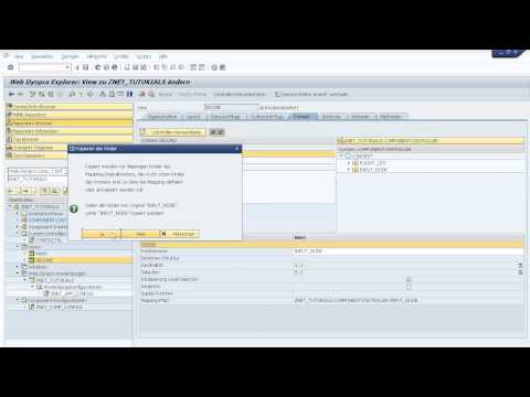 Build a Simple Web Dynpro ABAP, Data Node Binding,Table Binding (PART 7)