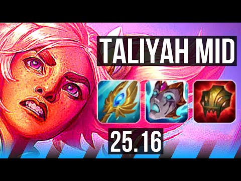 TALIYAH vs GALIO (MID) | 5/3/16 | KR Diamond | 25.16