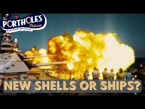 Bearing Straight and Battleship New Jersey