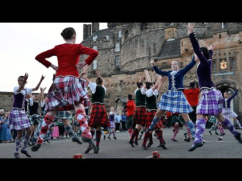 2025 Ceremony of Beating Retreat at Edinburgh Castle, Highland Dance and Pipes & Drums, CCF part 2