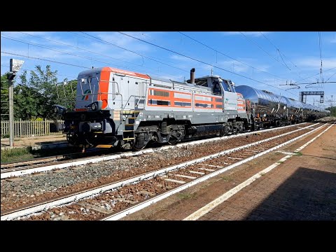 Torreberetti - Treni diesel ed elettrici in movimento 