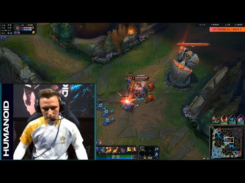 [MAD Humanoid Pro View] POV - MAD vs G2 - LEC Spring 2020 Week 5 - Humanoid Leblanc Gameplay