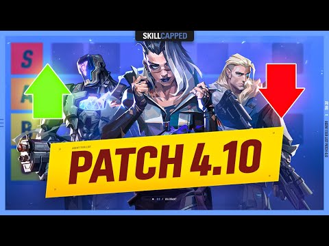 *NEW* Agent Tier List Patch 4.10 - FADE IS BROKEN! - Valorant Guide
