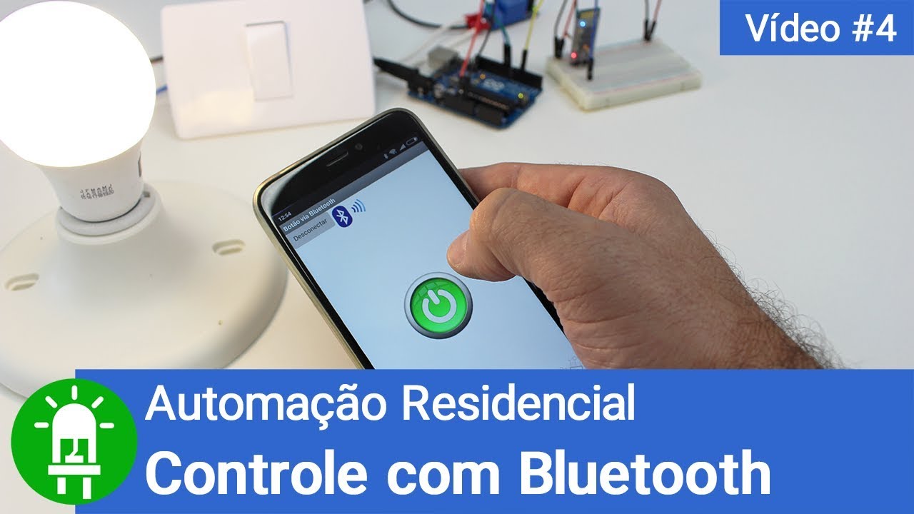 Como Fazer um Controle com Bluetooth em Paralelo com Interruptor - Vídeo #4