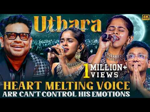 The Best Mood Lifter Ever! ✨ Uthara-வின் தெய்வ குரலில் ARR Melodies ❤️ A Sweet Treat for the Soul 🎧