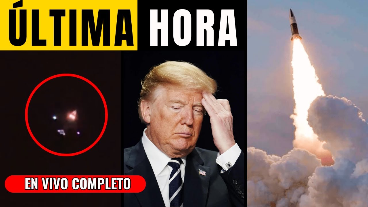 🔴 ÚLTIMA HORA: “ELLOS SABEN QUÉ SON ESTOS DRONES” AFIRMA TRUMP | ISRAEL INTERCEPTA MISIL BALÍSTICO