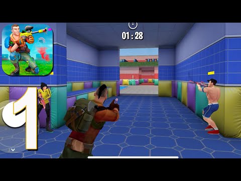 Paintball Shooting Games 3D - Walkthrough Gameplay part 1(iOS, Android) - YouTube