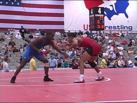 2007 World Team Trials 60 kg Shawn Bunch v/s Franklin Gomez