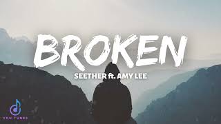 Download lagu Broken lyrics Seether ft Amy Lee... mp3