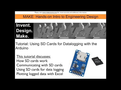 Tutorial: Using an SD Card with the Arduino for Data Logging