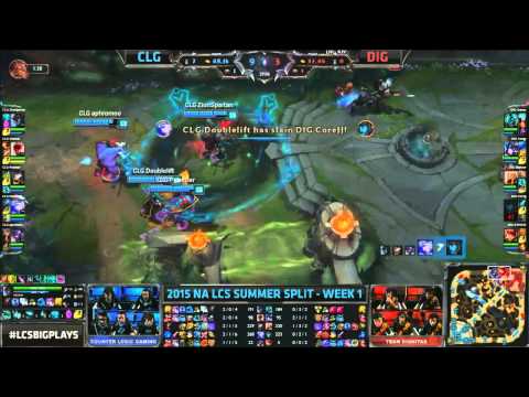 Recap / All Chat - CLG vs Dignitas - W1D1 NA LCS Summer 2015 - League of Legends