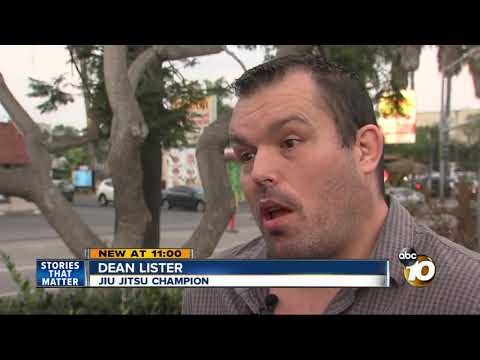 Dean Lister stops a  intruder in his home