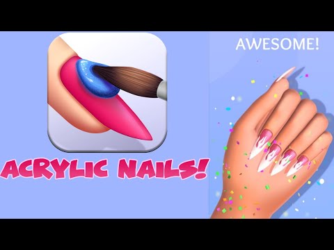 Acrylic Nails! By Crazy Labs Gameplay Walkthrough | (IOS - Android) - YouTube