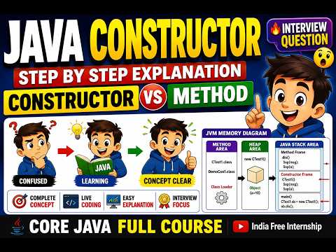 26 Constructor In Java Full Tutorial Object Creation Process Explained Step By Step