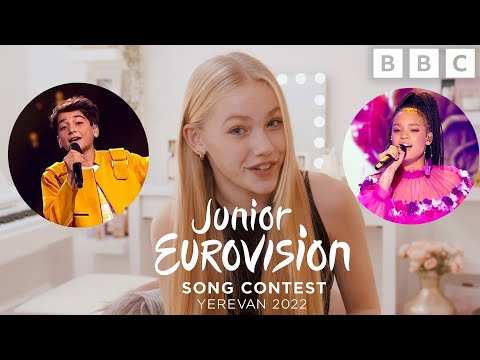 😱 Freya Skye REACTS to Junior Eurovision Performances | CBBC
