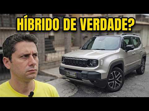 Jeep Renegade Sahara MHEV, avaliação, consumo, desempenho e test drive // Caçador de Carros