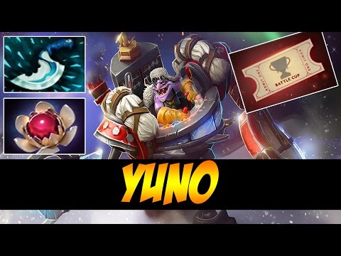 BATTLE CUP CHAMPION - Yuno 8700MMR Plays TIMBERSAW WITH LOTUS ORB AND BLINK - Dota 2