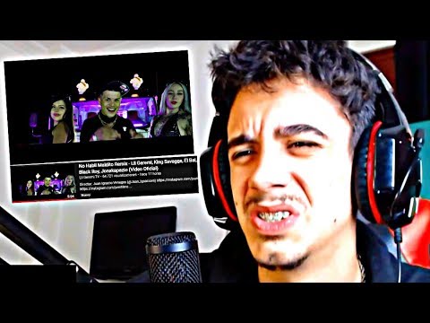 (REACCIÓN) No Habli Maldito Remix - Lil Geremi, King Savagge, El Bai, Black Roy, Jonakapazio