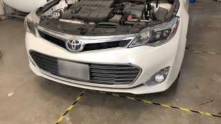 2013-2015 Toyota Avalon front bumper & grill removal | ReveMoto