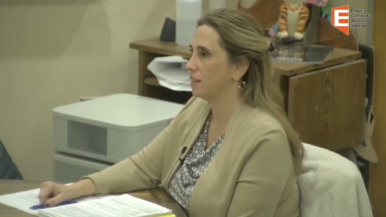 Easton School Committee Meeting 1/23/25