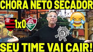 ENGOLE ESSA NETO! OLHA O CHORORÔ DOS ANTIS APÓS A VITORIA DO FLAMENGO! SEGUE O LIDER!