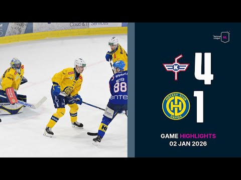 EHC Kloten vs. HC Davos - Game Highlights