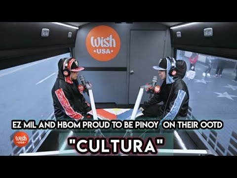 EZ MIL and HBOM Proud to be Pinoy on Their OOTD | Wish Bus USA