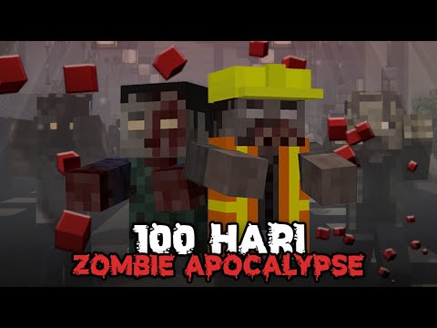 100 Hari Minecraft City Zombie Attack