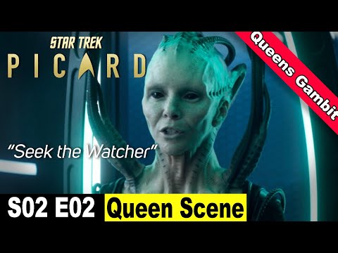 Star Trek Picard Season 2 Episode 2 BEST SCENE – Picard vs Borg Queen