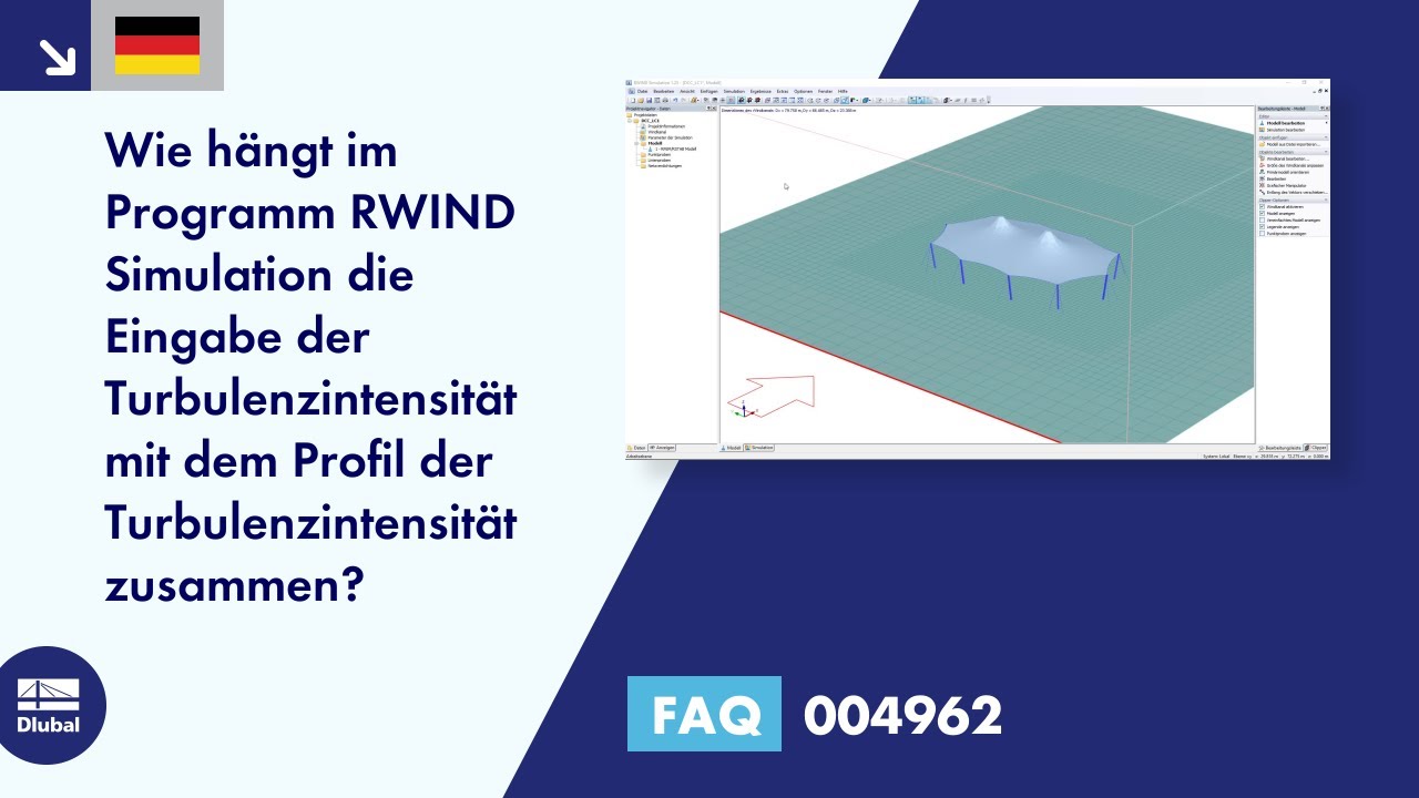 FAQ 004962 | Wie hängt im Programm RWIND Simulation die Eingabe der Turbulenzintensität mit dem P...